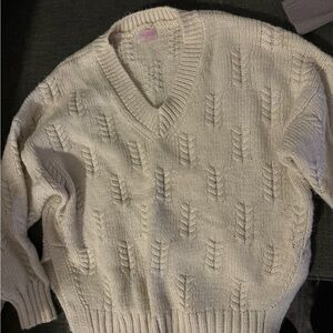 Oversized textured comfy sweater